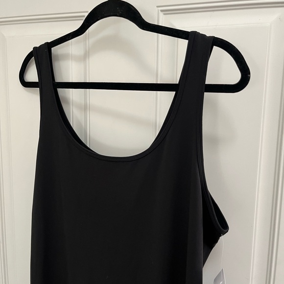 NWT Isabel by Ingrid + Isabel Maternity Unitard romper Sleeveless Black Size XXL - Picture 4 of 6